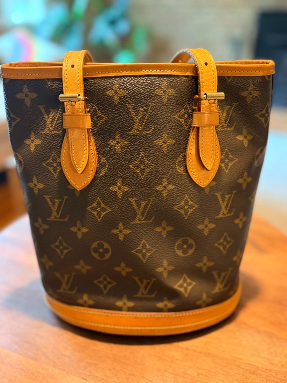 Louis Vuitton Bucket PM Bucket Shoulder Bag